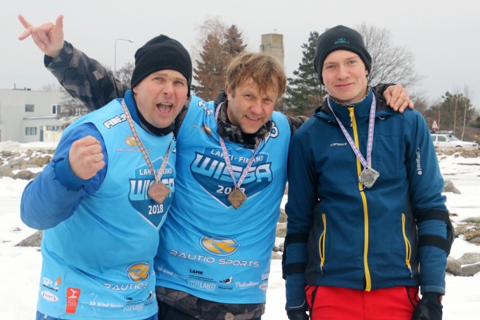 Slaalomi poodium Foto autor: Enda Pärisma