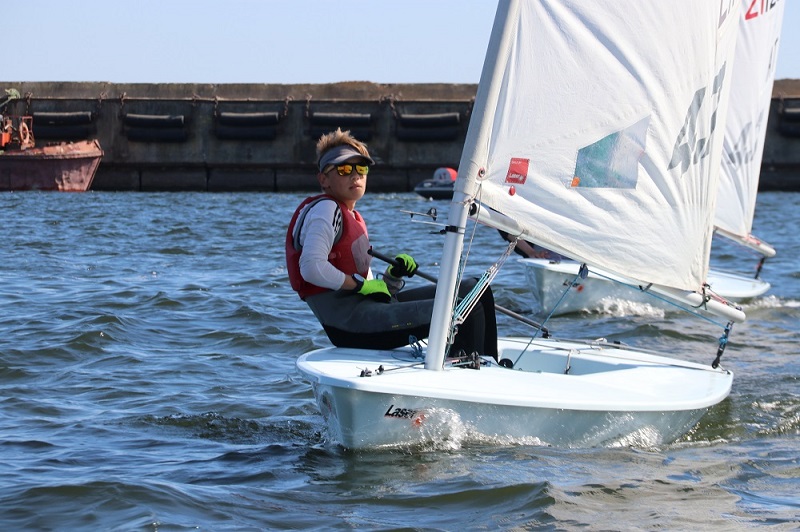 Roberts Stals-Buls, Laser 4.7 klassi võitja Foto autor: Riina Ramst